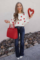 Midnight Charm High-Rise Flare Jeans-Jeans-Rae Collective, Women's Online Fashion Boutique Located in Phoenix, Arizona (Scottsdale Area)