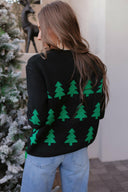 Frosted Pines Christmas Tree Sweater-Sweaters-Rae Collective, Women's Online Fashion Boutique Located in Phoenix, Arizona (Scottsdale Area)