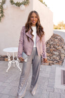 Sparkle & Shine Sequin Wide-Leg Pants