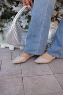 Champagne Toast Rhinestone Flats-Flats-Krush Kandy, Women's Online Fashion Boutique Located in Phoenix, Arizona (Scottsdale Area)