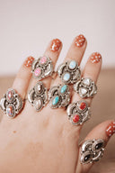 Marlowe's Double Stone Ring-Ring Sizers-Rae Collective, Women's Online Fashion Boutique Located in Phoenix, Arizona (Scottsdale Area)
