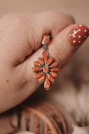 Flower Opal Pendants-Charms & Pendants-Krush Kandy, Women's Online Fashion Boutique Located in Phoenix, Arizona (Scottsdale Area)