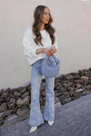 Lily's Floral Flare Kancan Jeans-Denim-Rae Collective, Women's Online Fashion Boutique Located in Phoenix, Arizona (Scottsdale Area)