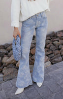 Lily's Floral Flare Kancan Jeans-Denim-Rae Collective, Women's Online Fashion Boutique Located in Phoenix, Arizona (Scottsdale Area)