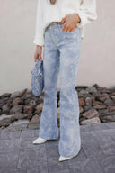 Lily's Floral Flare Kancan Jeans-Denim-Rae Collective, Women's Online Fashion Boutique Located in Phoenix, Arizona (Scottsdale Area)