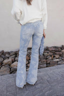 Lily's Floral Flare Kancan Jeans-Denim-Rae Collective, Women's Online Fashion Boutique Located in Phoenix, Arizona (Scottsdale Area)