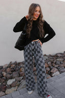 Hot to Go Checked Denim Jeans-Jeans-Rae Collective, Women's Online Fashion Boutique Located in Phoenix, Arizona (Scottsdale Area)