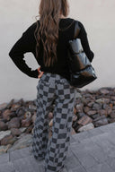 Hot to Go Checked Denim Jeans-Jeans-Rae Collective, Women's Online Fashion Boutique Located in Phoenix, Arizona (Scottsdale Area)