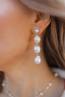 Purely Pearl Drop Earrings-Stud Earrings-Rae Collective, Women's Online Fashion Boutique Located in Phoenix, Arizona (Scottsdale Area)