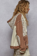 POL Floral Patchwork Thermal Jacket-Jacket-Krush Kandy, Women's Online Fashion Boutique Located in Phoenix, Arizona (Scottsdale Area)