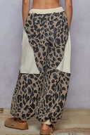 POL Double Gauze Patchwork Quilted Print Knit Pants-Pants-Krush Kandy, Women's Online Fashion Boutique Located in Phoenix, Arizona (Scottsdale Area)