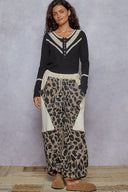 POL Double Gauze Patchwork Quilted Print Knit Pants-Pants-Krush Kandy, Women's Online Fashion Boutique Located in Phoenix, Arizona (Scottsdale Area)