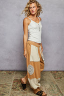 POL Boho Patchwork Crochet Pocket Pants-pants-Krush Kandy, Women's Online Fashion Boutique Located in Phoenix, Arizona (Scottsdale Area)