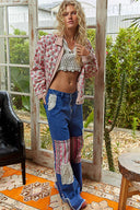POL Vintage Floral Quilted Jacket-Jacket-Krush Kandy, Women's Online Fashion Boutique Located in Phoenix, Arizona (Scottsdale Area)