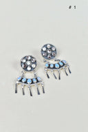 Give Em A Hand Jeweled Post Earrings-Stud Earrings-Rae Collective, Women's Online Fashion Boutique Located in Phoenix, Arizona (Scottsdale Area)