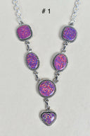 Sterling Silver Y Lariat Gemstone Necklace-Lariat and Y Necklaces-Rae Collective, Women's Online Fashion Boutique Located in Phoenix, Arizona (Scottsdale Area)