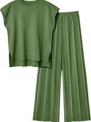 Best of Both Worlds Top and Pants Knit Set-Pants-Rae Collective, Women's Online Fashion Boutique Located in Phoenix, Arizona (Scottsdale Area)