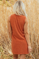 Embroidered Pocket Corduroy Mini Dress-Dresses-Krush Kandy, Women's Online Fashion Boutique Located in Phoenix, Arizona (Scottsdale Area)