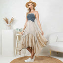 Boho Handkerchief Midi Dress-Dresses-Rae Collective, Women's Online Fashion Boutique Located in Phoenix, Arizona (Scottsdale Area)