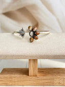 Deer Fawn & Angel Dahlia Honey Bee Cuff