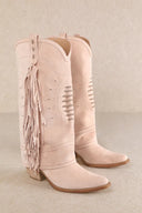 Bambi Fringe Western Boots