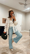 POL Oversized Vintage Lace Shacket-Shackets-Rae Collective, Women's Online Fashion Boutique Located in Phoenix, Arizona (Scottsdale Area)