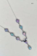 The Ethereal Elegance Sterling Silver Necklace-Lariat and Y Necklaces-Rae Collective, Women's Online Fashion Boutique Located in Phoenix, Arizona (Scottsdale Area)