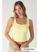 Lace Textured Square Top