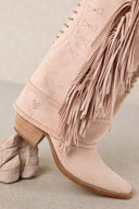Bambi Fringe Western Boots
