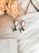 Days of Spring Collection Wild Horse and Pink Conch Studs