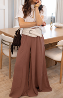 Wide Studded Western Buckle Belt | 3 Colors