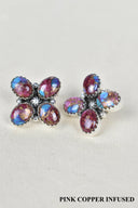 Shirley One of a Kind Stud Cluster Earrings-Stud Earrings-Rae Collective, Women's Online Fashion Boutique Located in Phoenix, Arizona (Scottsdale Area)