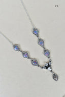 The Ethereal Elegance Sterling Silver Necklace-Lariat and Y Necklaces-Rae Collective, Women's Online Fashion Boutique Located in Phoenix, Arizona (Scottsdale Area)