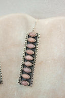 Showstopper Stone Bar Earrings-Drop Earrings-Rae Collective, Women's Online Fashion Boutique Located in Phoenix, Arizona (Scottsdale Area)