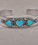Heartfelt Trio Cuff Bracelet-Cuffs-Krush Kandy, Women's Online Fashion Boutique Located in Phoenix, Arizona (Scottsdale Area)