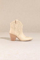Nina Embroidered Cowgirl Booties-Booties-Krush Kandy, Women's Online Fashion Boutique Located in Phoenix, Arizona (Scottsdale Area)