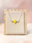 Rosarita Yellow Sun Bar Necklace-Necklaces-Krush Kandy, Women's Online Fashion Boutique Located in Phoenix, Arizona (Scottsdale Area)