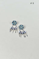 Give Em A Hand Jeweled Post Earrings-Stud Earrings-Krush Kandy, Women's Online Fashion Boutique Located in Phoenix, Arizona (Scottsdale Area)