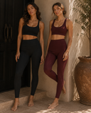 Yogalicious Lux Supportive Waistband Ankle Legging