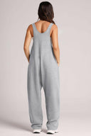 Lovelet Wide Strap Jumpsuit with Pockets-Rae Collective, Women's Online Fashion Boutique Located in Phoenix, Arizona (Scottsdale Area)
