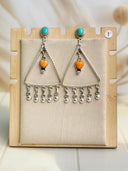 Bringing the Spring Hoop Dangle Earrings
