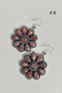 Sterling Silver Concho Cluster Earrings-Stud Earrings-Rae Collective, Women's Online Fashion Boutique Located in Phoenix, Arizona (Scottsdale Area)