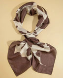 Saddle Ridge Cow Print Bandana Scarf