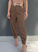 High Waist Cropped Pants-Rae Collective, Women's Online Fashion Boutique Located in Phoenix, Arizona (Scottsdale Area)