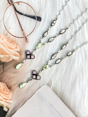 Twilight Blossom Sterling Silver Necklace Collection Bag 22
