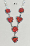 Sterling Silver Y Lariat Gemstone Necklace-Lariat and Y Necklaces-Rae Collective, Women's Online Fashion Boutique Located in Phoenix, Arizona (Scottsdale Area)