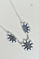 Everything Leads To You Blossom Necklace-Squash Blossom Necklaces-Krush Kandy, Women's Online Fashion Boutique Located in Phoenix, Arizona (Scottsdale Area)