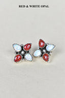 Shirley One of a Kind Stud Cluster Earrings-Stud Earrings-Rae Collective, Women's Online Fashion Boutique Located in Phoenix, Arizona (Scottsdale Area)