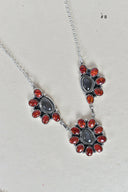 Everything Leads To You Blossom Necklace-Squash Blossom Necklaces-Krush Kandy, Women's Online Fashion Boutique Located in Phoenix, Arizona (Scottsdale Area)