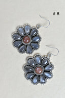 Sterling Silver Concho Cluster Earrings-Stud Earrings-Rae Collective, Women's Online Fashion Boutique Located in Phoenix, Arizona (Scottsdale Area)